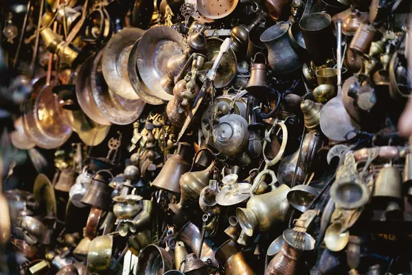 Mixed non-ferrous metalware at the RHK Metals Ltd scrap yard in Stevenage